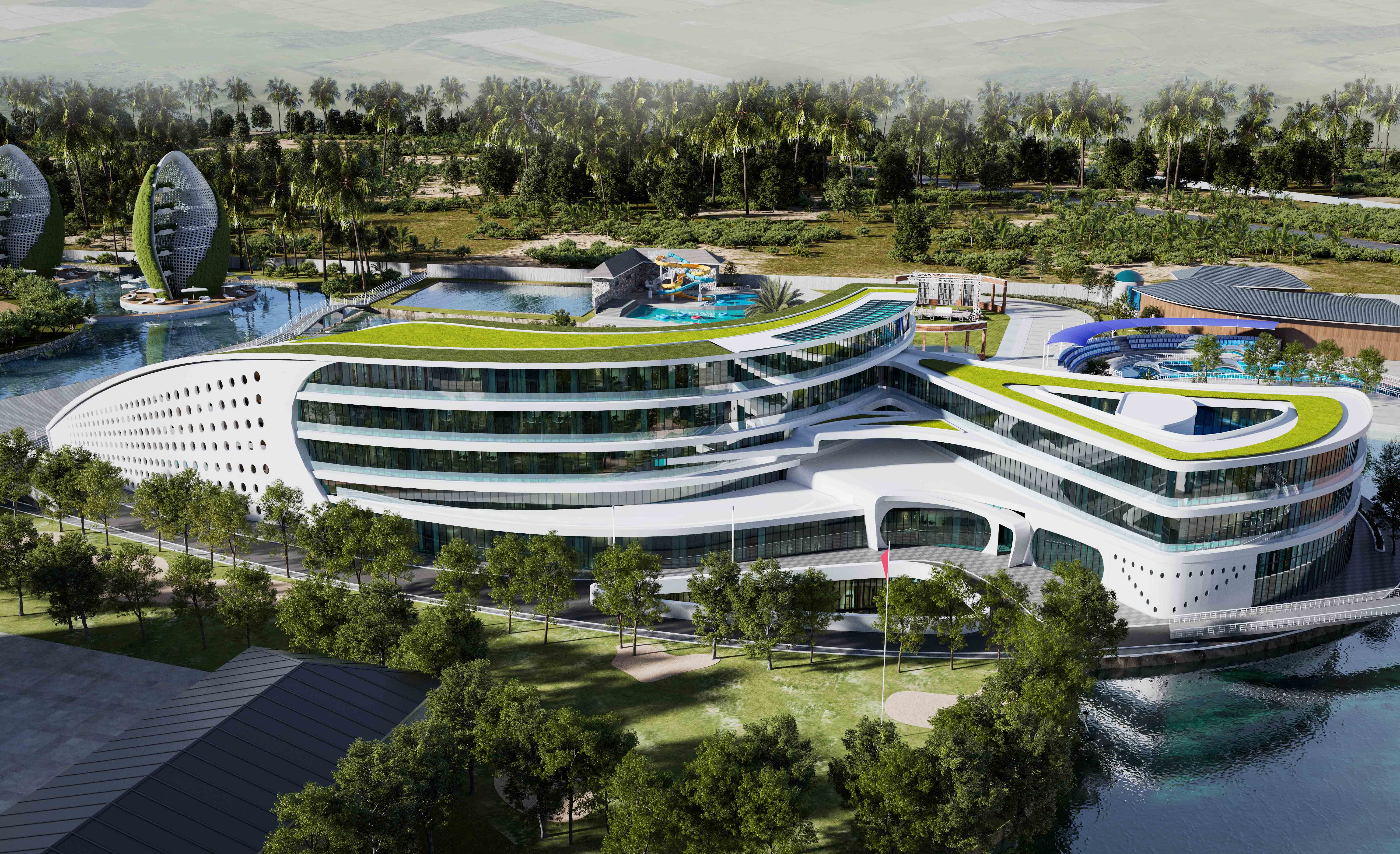 বিলাসবহুল রিসোর্ট